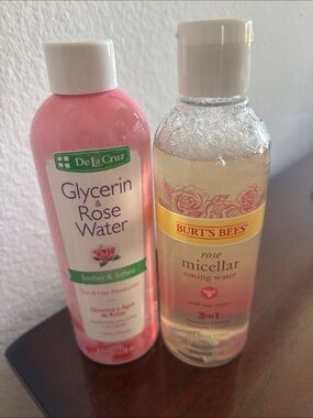 Burt Bee’s Rose Water + Rose Veggie Glycerin Lotion